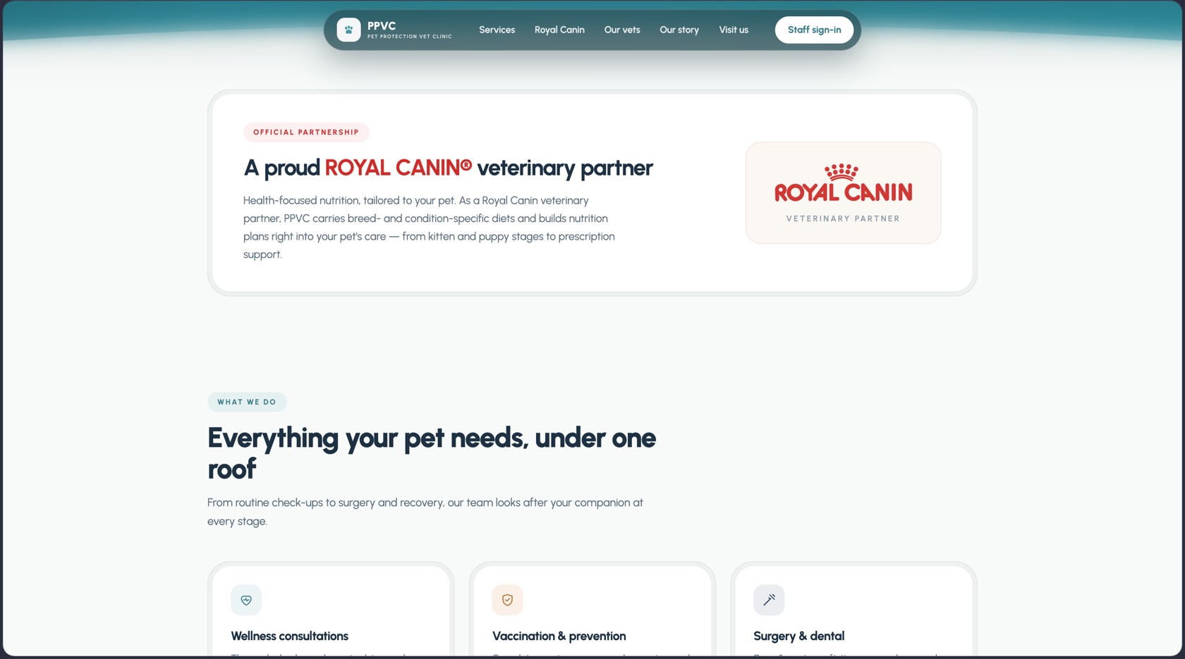 Royal Canin partner